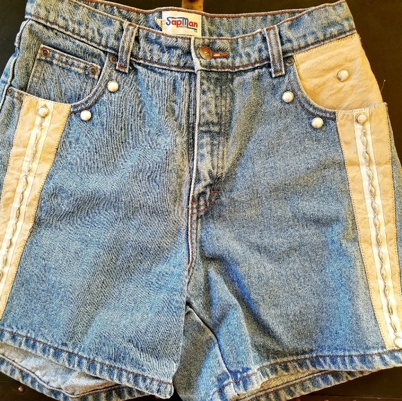 Sap Man denim shorts - Picture 1 of 5